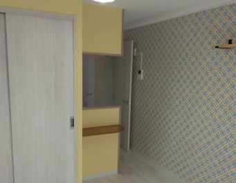 賃貸住宅アクセントクロス
