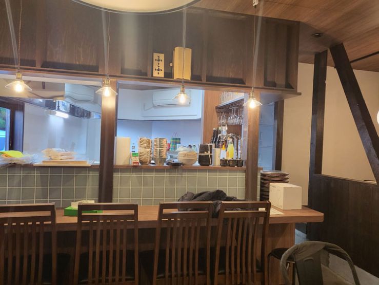 店舗工事４　完成　店内画像