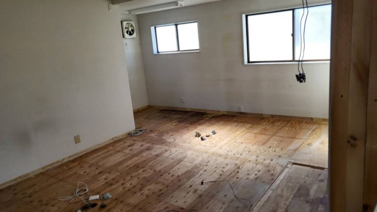 事務所改修工事　工事前