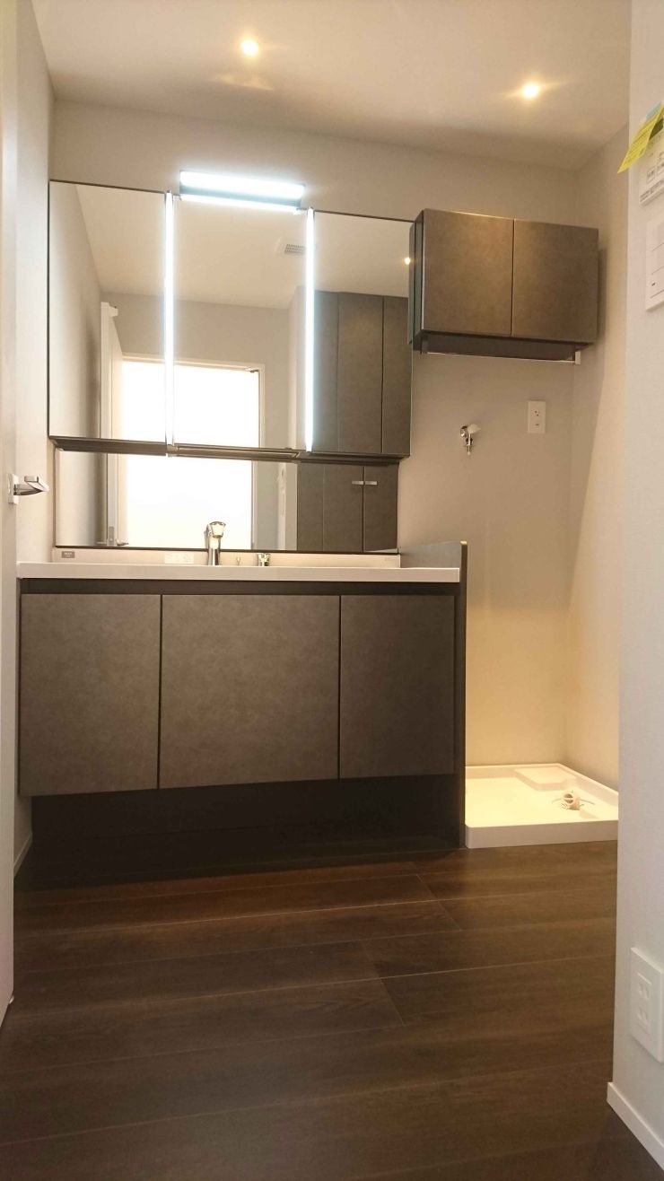 ホテルライクなリノベーション洗面 ホテルライクなリノベーション洗面