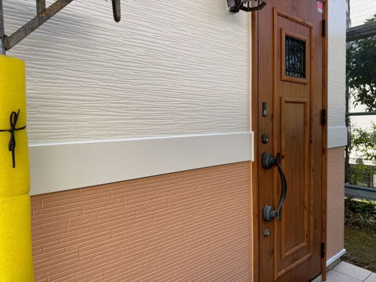 外壁塗装工事完了 外壁塗装工事完了