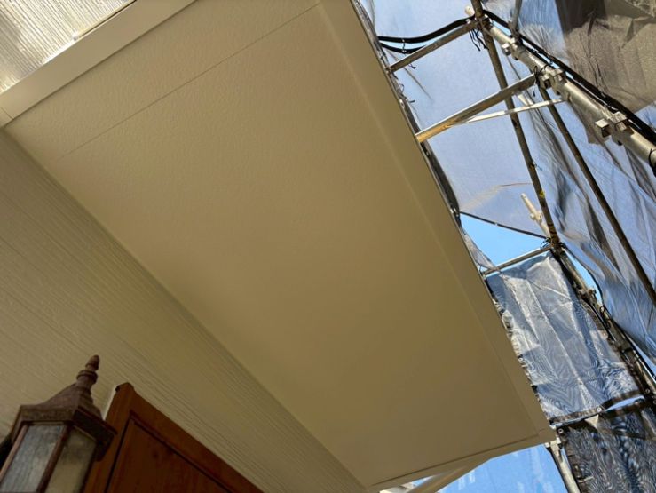 天井工事完了 天井工事完了