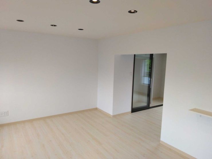 after左近山リノベーション 扉のない寝室 after左近山リノベーション 扉のない寝室