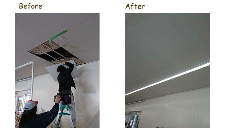 天井修繕